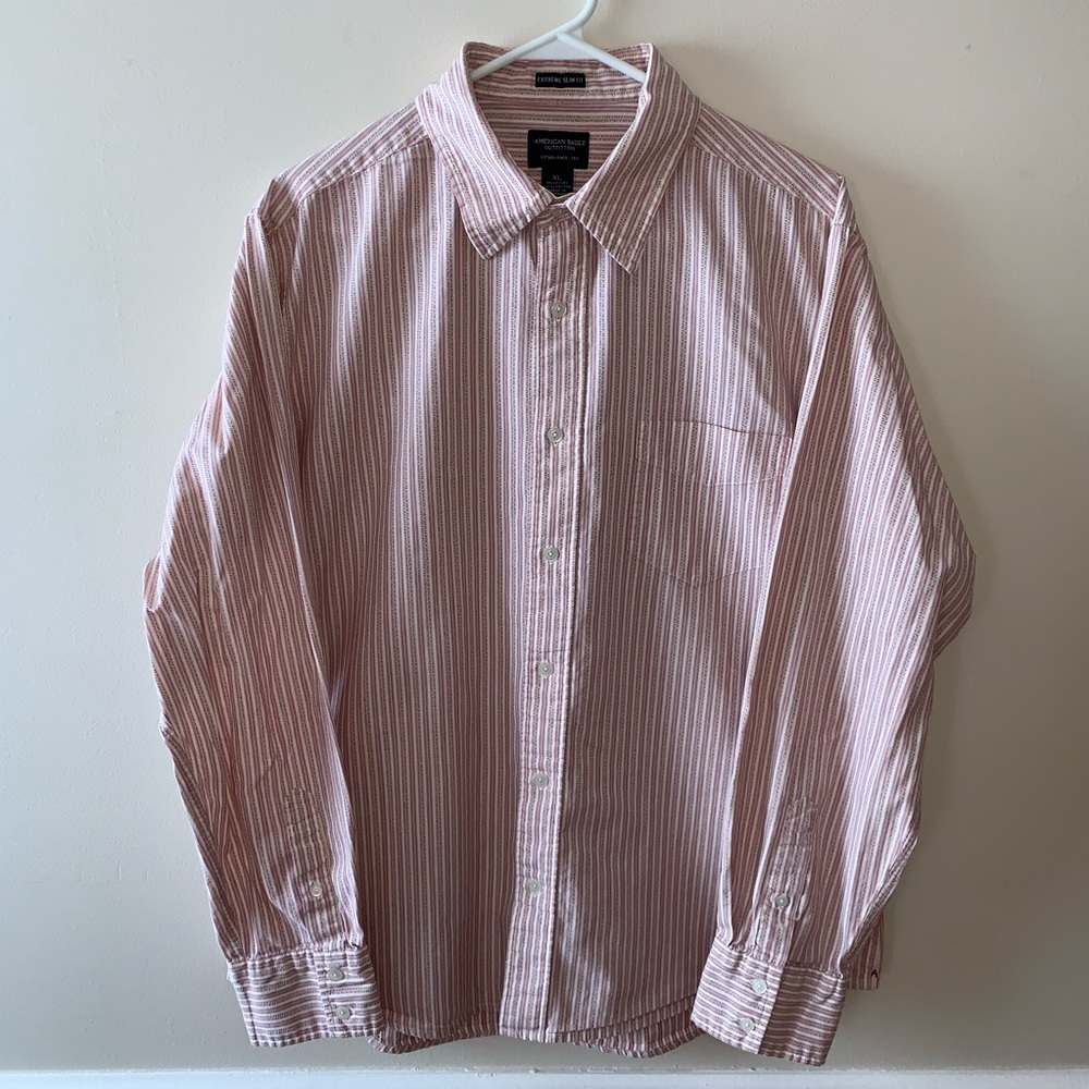 American Eagle Extreme Slim Fit Button Down Shirt